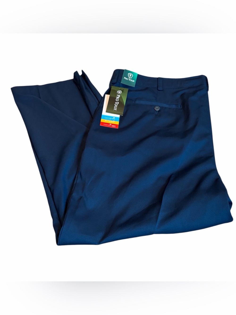 PRO TOUR navy pants nwt